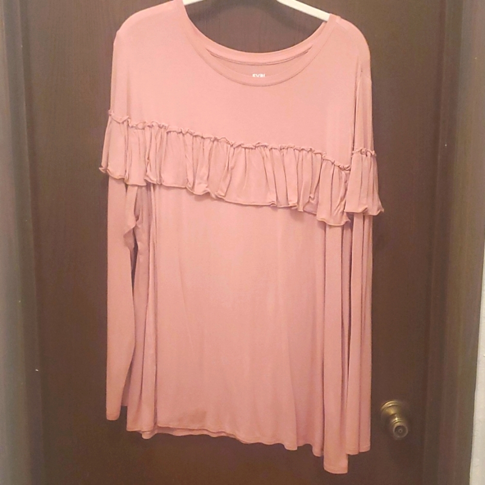 Evri ruffle long sleeve